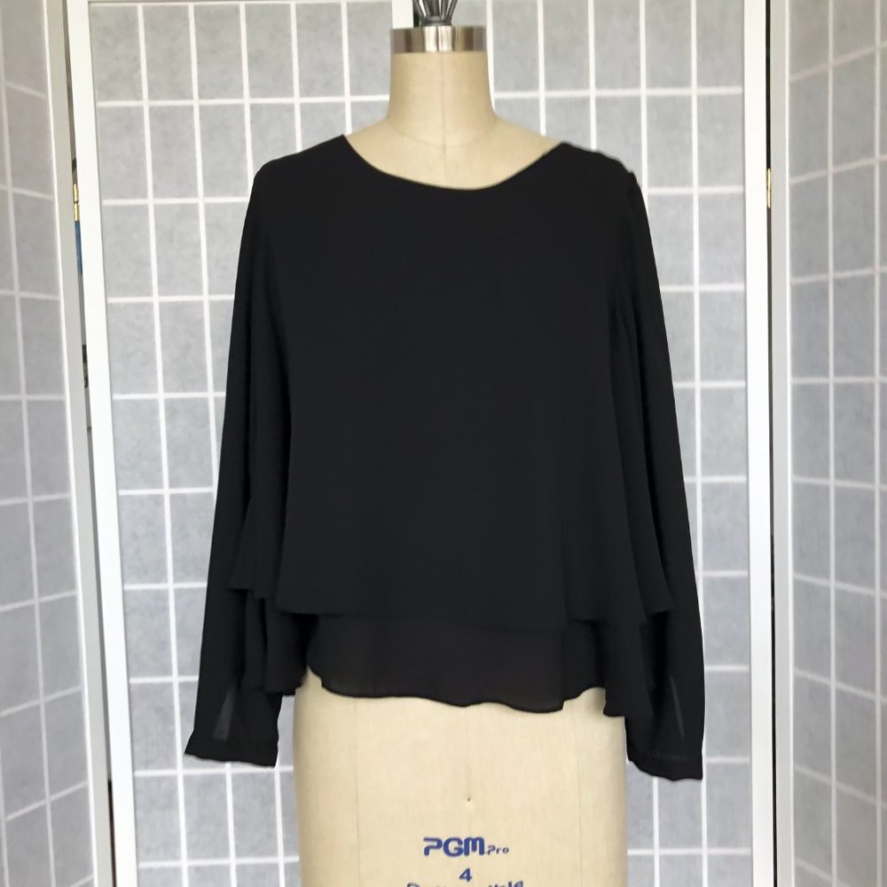 Flowy Black Zara Top